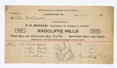 Radcliffe Mills bill, 1915 March 22