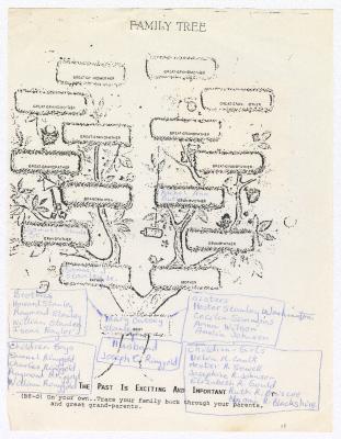 Mary Oatsey Ringgold family tree