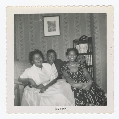 Barbara Brown, Wilbur (Tony) Wilson and Dorothy Kennard