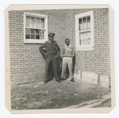 Soldier and civilian