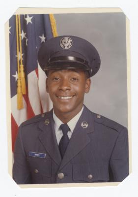 Military portrait of Barry Sparks