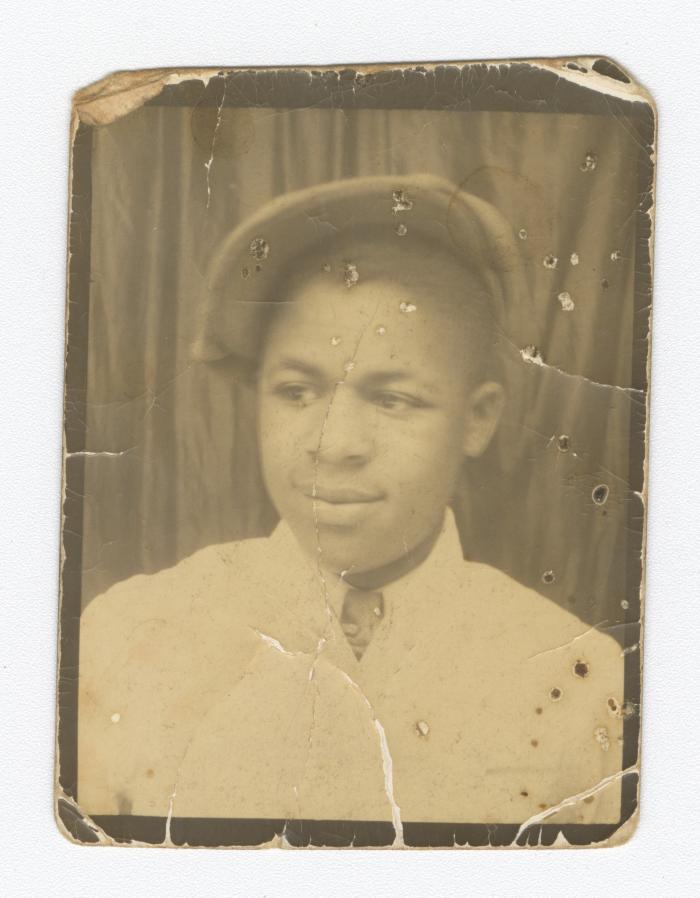 Young man's portrait