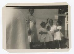 Jean Cann, kids, and man