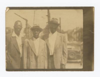 Three men in suits