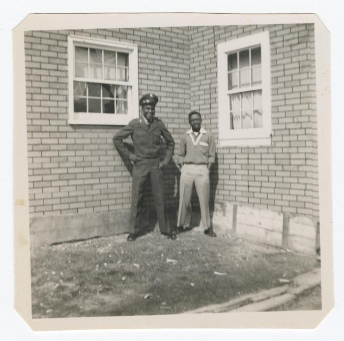 Soldier and civilian