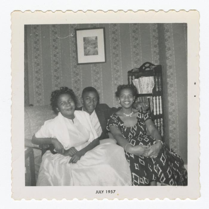 Barbara Brown, Wilbur (Tony) Wilson and Dorothy Kennard