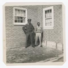 Soldier and civilian