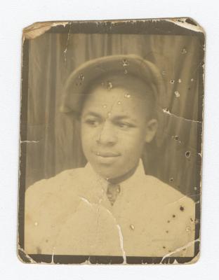 Young man's portrait