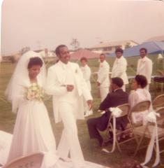 Walking down the aisle