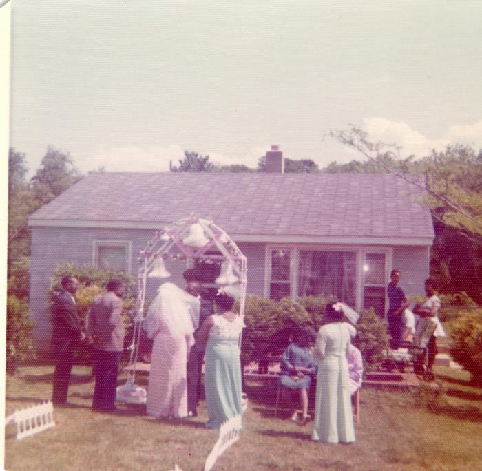 Home wedding