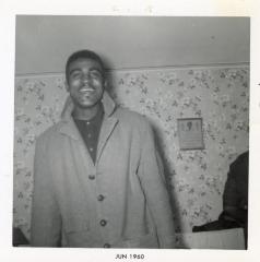 Donnie Miller in an overcoat