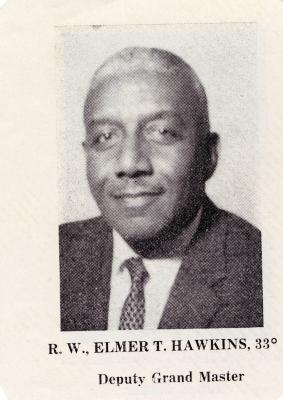 Deputy Grand Master Elmer T. Hawkins