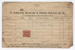 Abraham Robinson shipping bill, 1916 February 22
