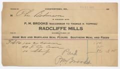 Radcliffe Mills bill, 1914 February 23