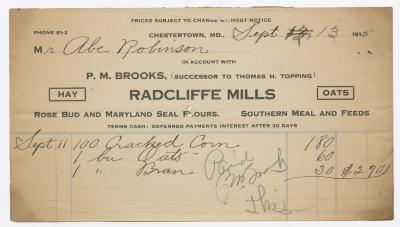 Radcliffe Mills bill, 1915 September 13