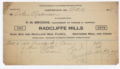 Radcliffe Mills bill, 1915 October 11