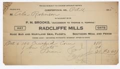 Radcliffe Mills bill, 1915 October 11