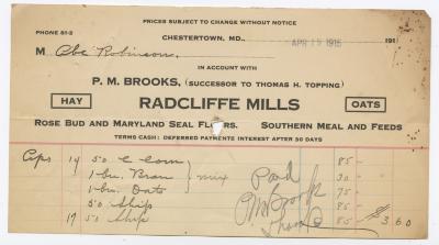 Radcliffe Mills bill, 1915 April 19