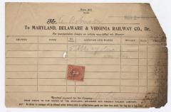 Abraham Robinson shipping bill, 1916 March 2