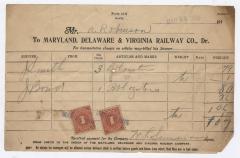 Abraham Robinson shipping bill, 1916 March 14