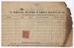 Abraham Robinson shipping bill, 1916 March 7