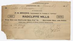 Radcliffe Mills bill, 1916 June 17