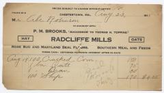Radcliffe Mills bill, 1915 August 23
