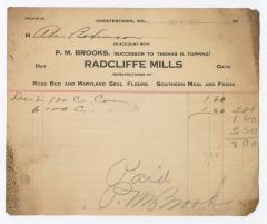 Radcliffe Mills bill, 1913 December 8
