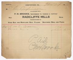 Radcliffe Mills bill, 1913 December 24