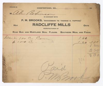 Radcliffe Mills bill, 1913 December 8