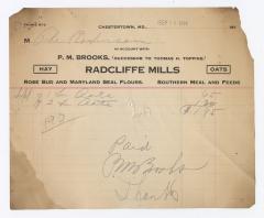Radcliffe Mills bill, 1914 September 14