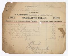 Radcliffe Mills bill, 1914 August 17
