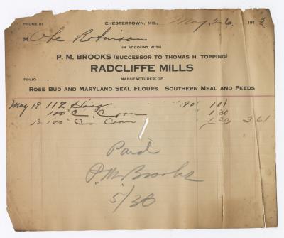 Radcliffe Mills bill, 1913 May 26