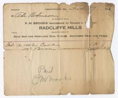Radcliffe Mills bill, 1913 February 17