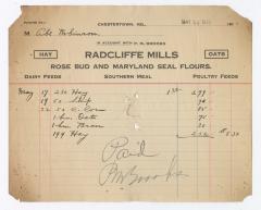 Radcliffe Mills bill, 1915 May 24