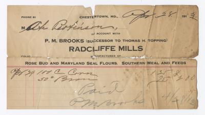 Radcliffe Mills bill, 1913 April 28