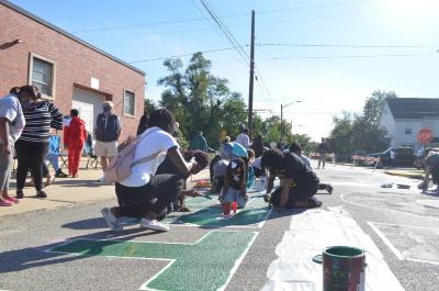 The making of the Black Lives Matter street mural 