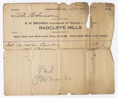 Radcliffe Mills bill, 1913 February 17