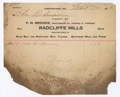 Radcliffe Mills bill, 1913 November 10