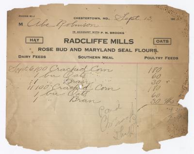 Radcliffe Mills bill, 1912 September 12