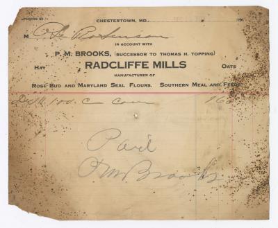 Radcliffe Mills bill, 1913 December 15