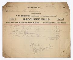 Radcliffe Mills bill, 1914 August 24