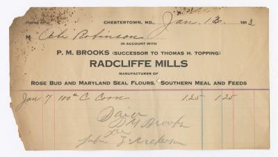 Radcliffe Mills bill, 1913 January 13