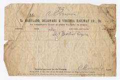 Abraham Robinson shipping bill, circa 1910