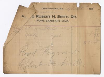 Robert H. Smith bill, 1913 April 15