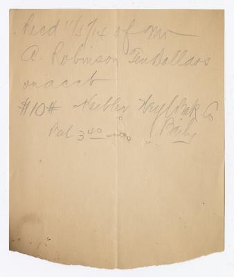 Keebler Weyl Baking Co. receipt, 1914 November 5