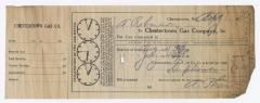 Chestertown Gas Company bill, 1914 August 1