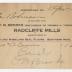 Radcliffe Mills bill, 1913 April 14