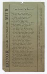 Honor Milk advertisement, 1914 June 6