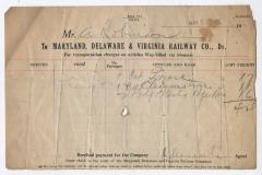 Abraham Robinson shipping bill, 1915 May 27